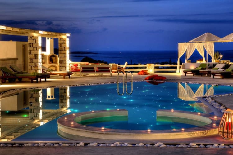 Pool evening